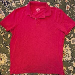 Men's Sonoma Red Polo Shirt - XL Tall